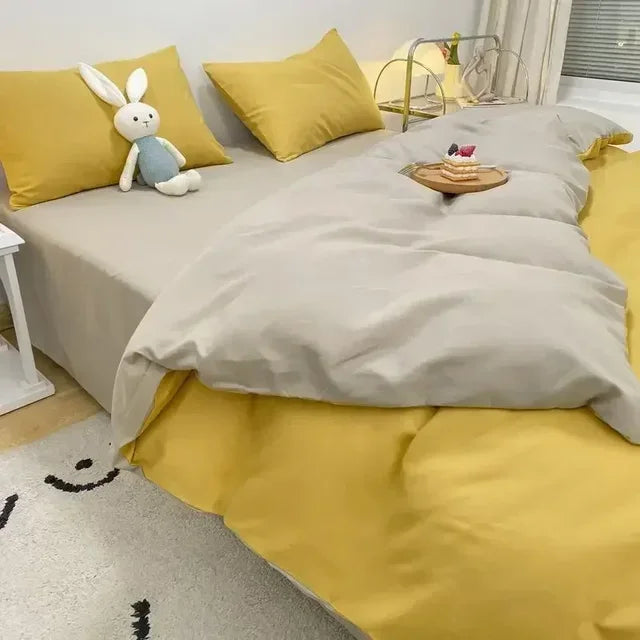 DuoDream Duvet - Stylish Reversible Duvet Cover for Comfort