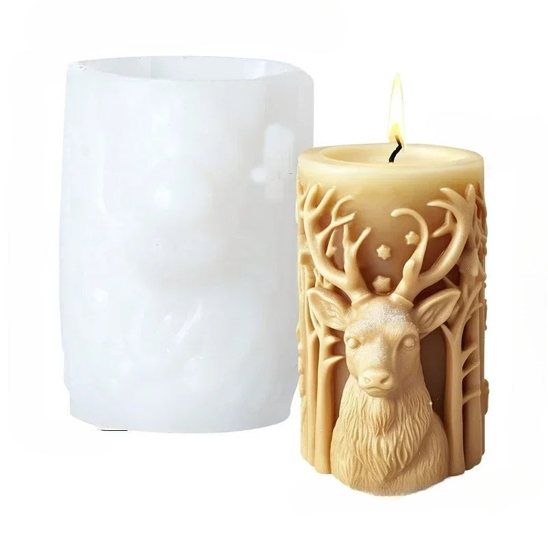 Stylish 3D Candle Mold – Create Unique Party Decorations