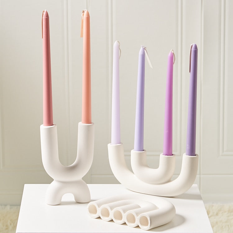 LuxLume Chandelier - Elegant Candle Holder for Home Decoration