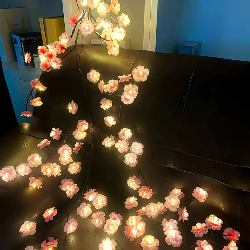 SakuraGlow Lights - Enchanting LED Cherry Blossom Decoration