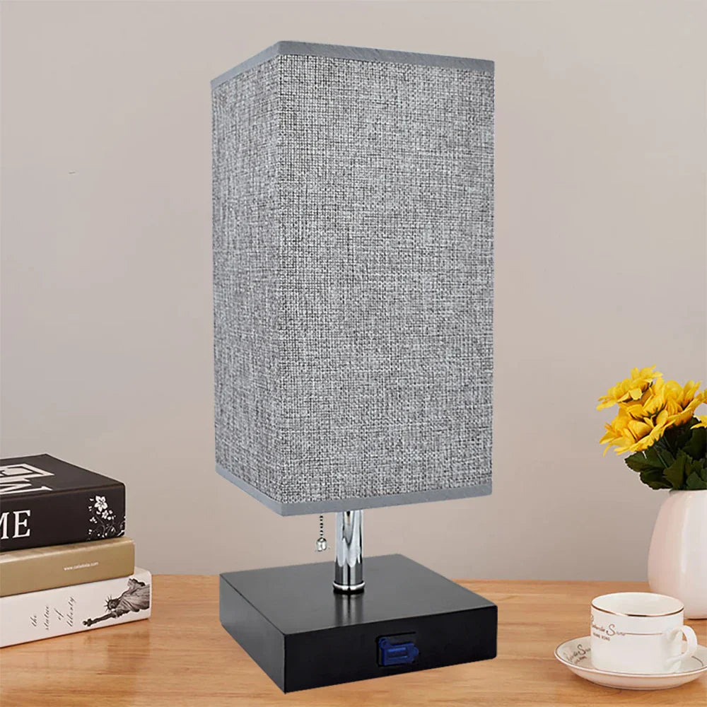 ChicLight – Refined Night Lamp with USB Charging Port