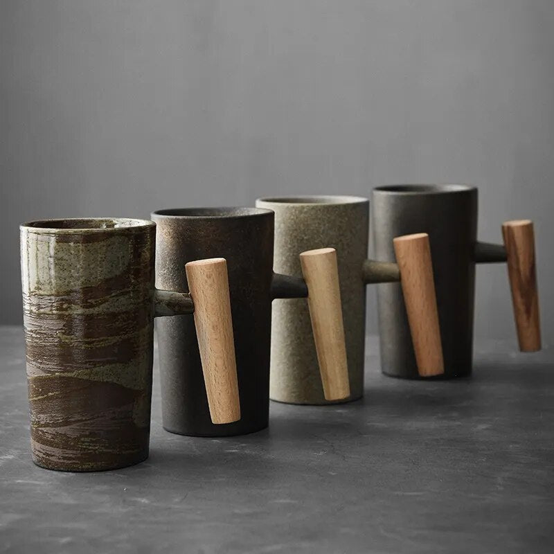 NatureSip – Scandinavian Latte Mugs with an Earthy Look