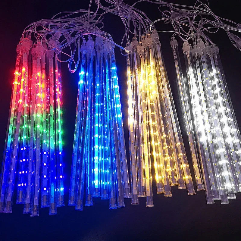 MeteorRain Lights - Enchanting LED Outdoor Lighting