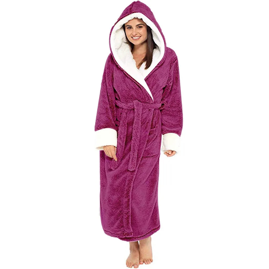 Luxury VelvetWrap Bathrobe - Elegant Luxury Bathrobe for Home
