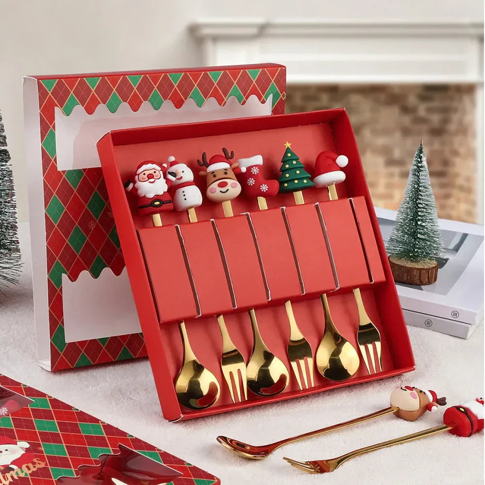 XmasSpoons – Stylish Christmas Spoon Set for Festive Tables