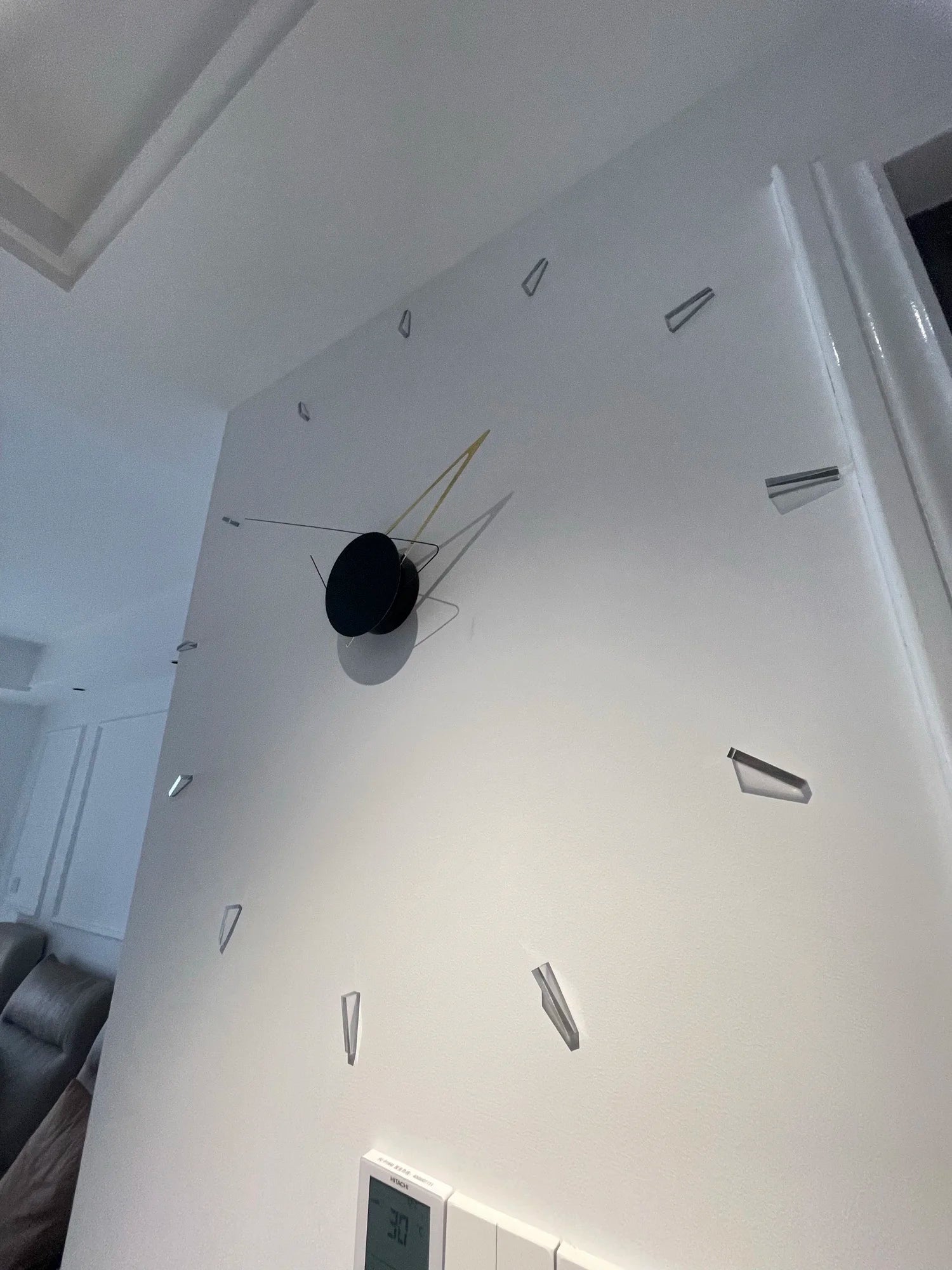 ModernArt Clock - Silent Wall Clock for Minimalism