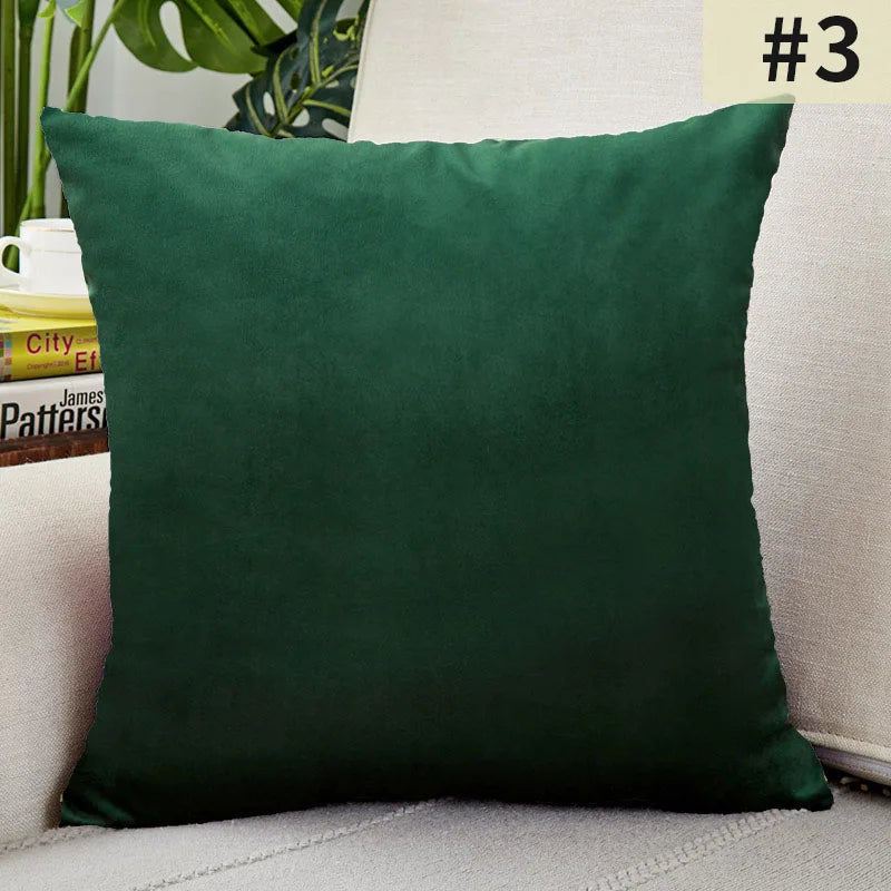 Elegant Velvet Cushion Cover - for Luxurious Interiors
