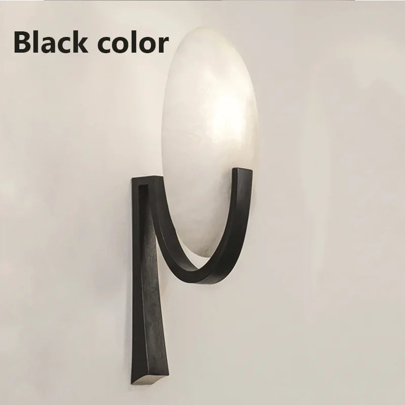 NordicGlow - Marble Wall Lamp with a Modern Touch