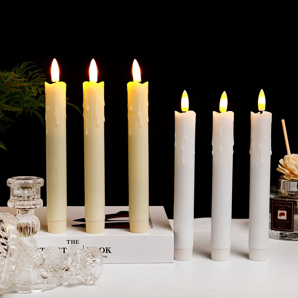 TaperFlame – Elegant Flameless LED Candles Set of Two