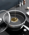 SmartSlick - Antibacterial Oil-Saving Cooking Pan with Non-Stick Coating