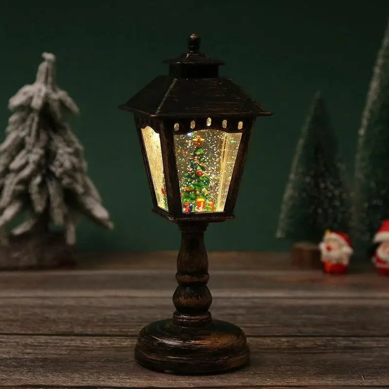 LumiereEnchantee Christmas Table Lamp - Enchanting Festive Lighting with Music