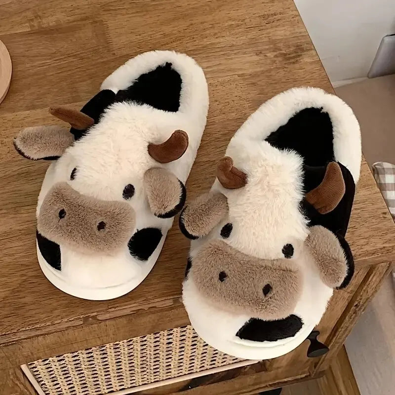 ComfortCow Slippers - Playful Slippers for Cozy Winter Days