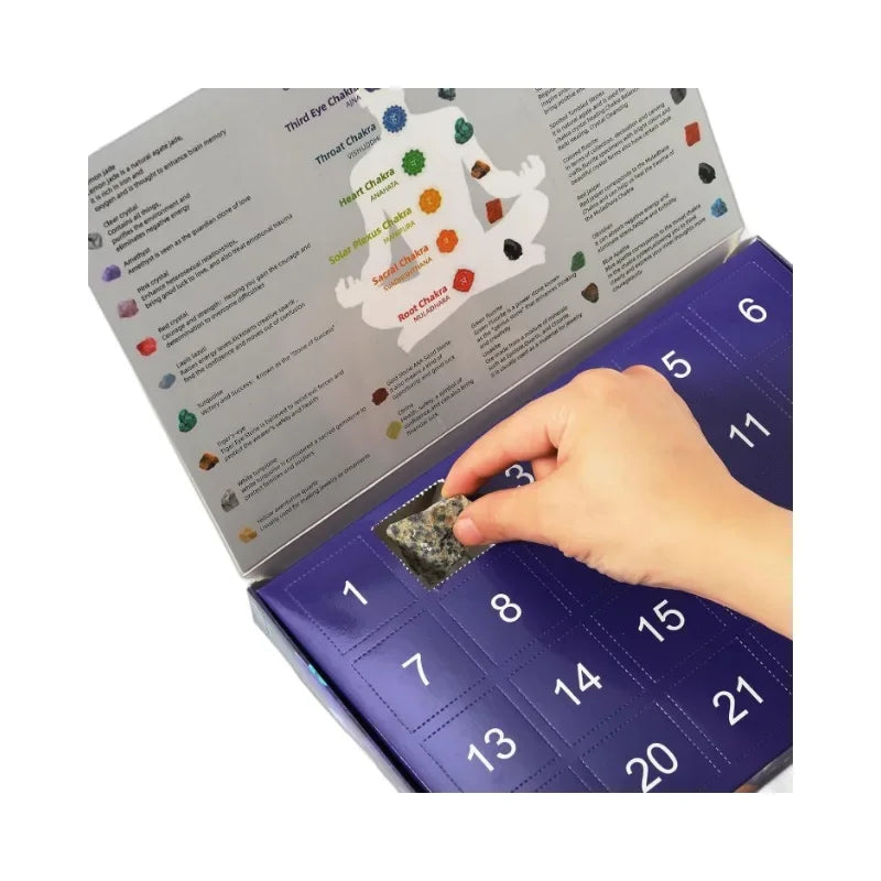 SparklingGems Advent Calendar – 24 Crystals for Festive Fun