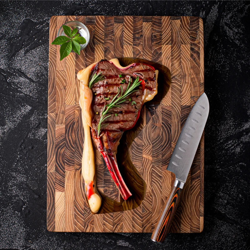 ChefTeak - Luxury Solid Teak Cutting Board