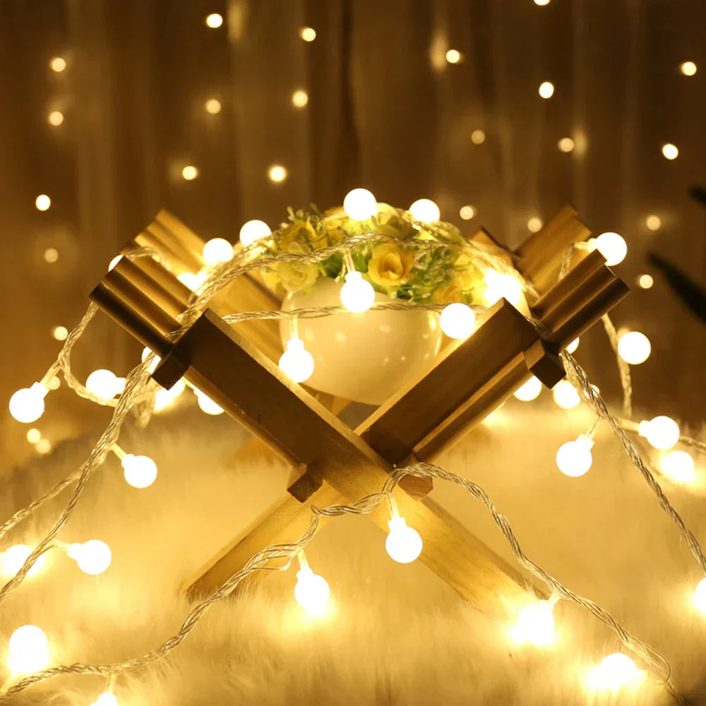 GlowSphere String Lights - Enchanting Decoration for Parties