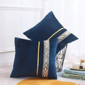 LuxeViva Cushion Cover - Glamorous Cushion Cover for A Festive Living Room