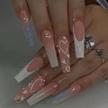 PressOn Chic - 24 Pcs Pink Nails for Going Out