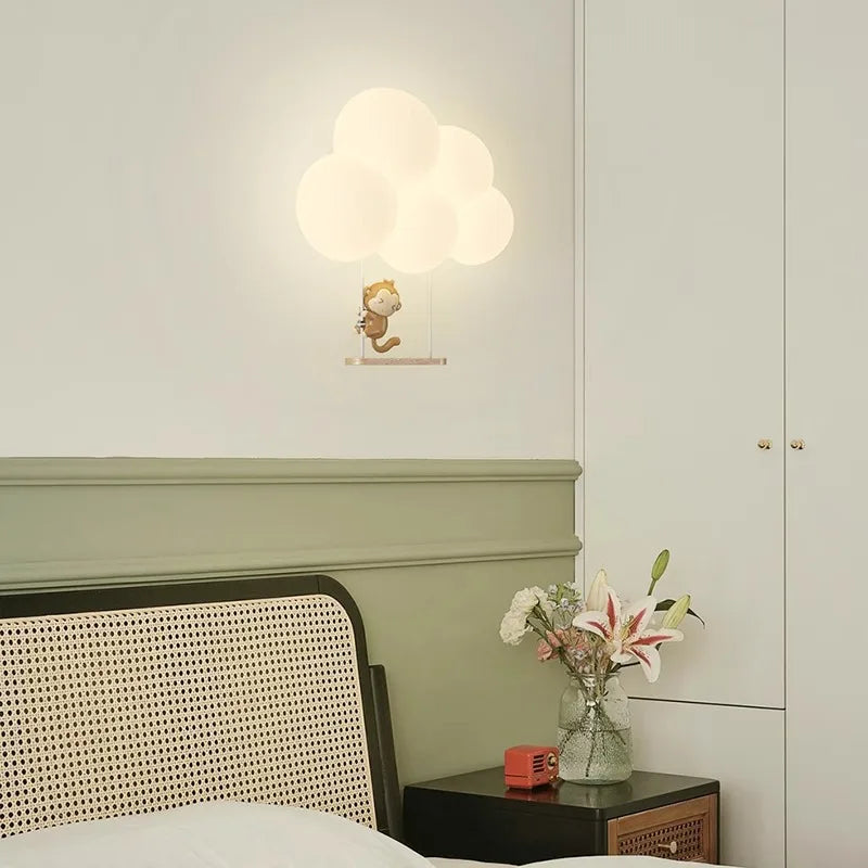 CloudLight – Modern LED Wall Lamp for Kids