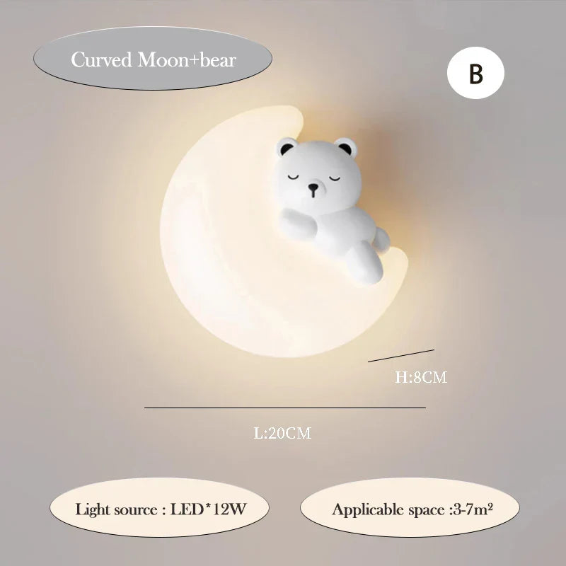PandaGlow Lamp - Adorable LED Wall Lighting for Children