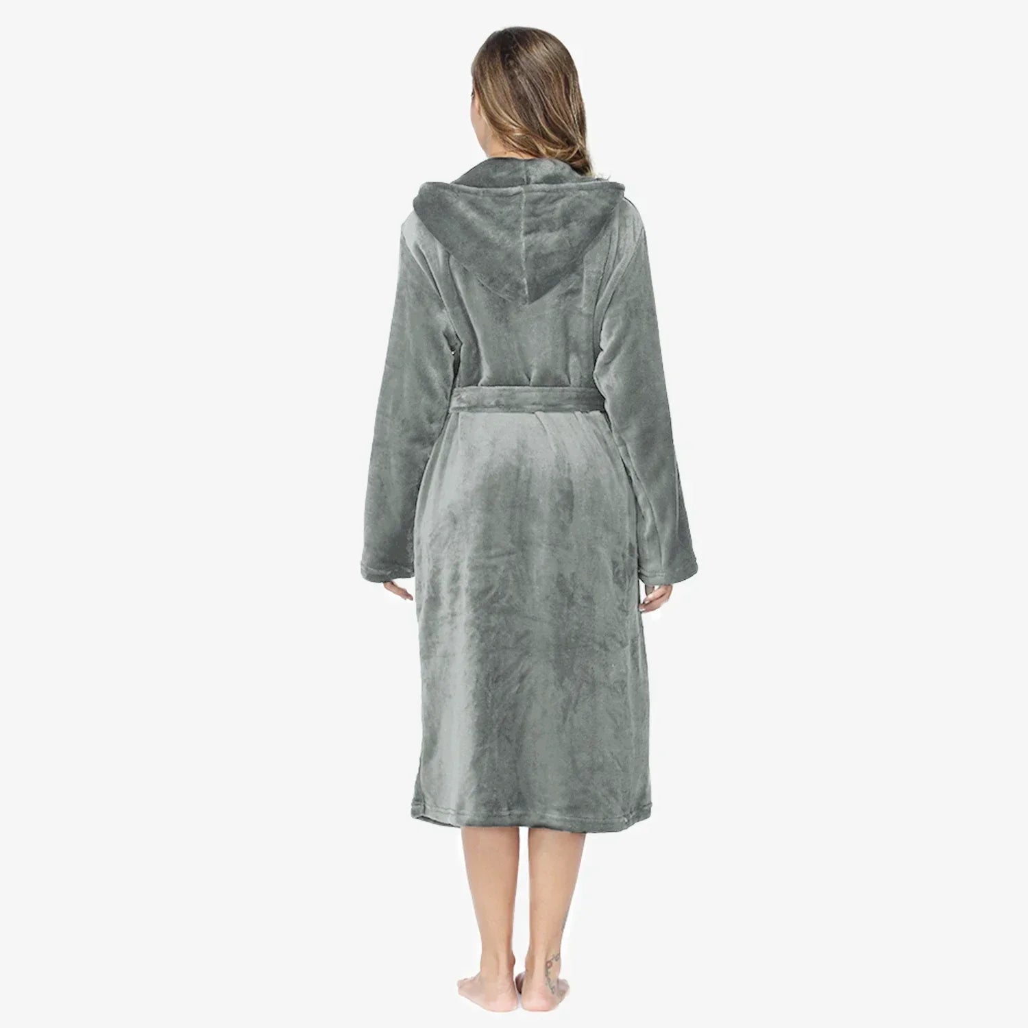 ChicComfort Hoodie Dress - Luxe Fleece Jurk voor Elke Gelegenheid
