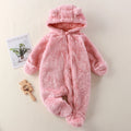 CozyCuddle – Soft Hooded Baby Romper