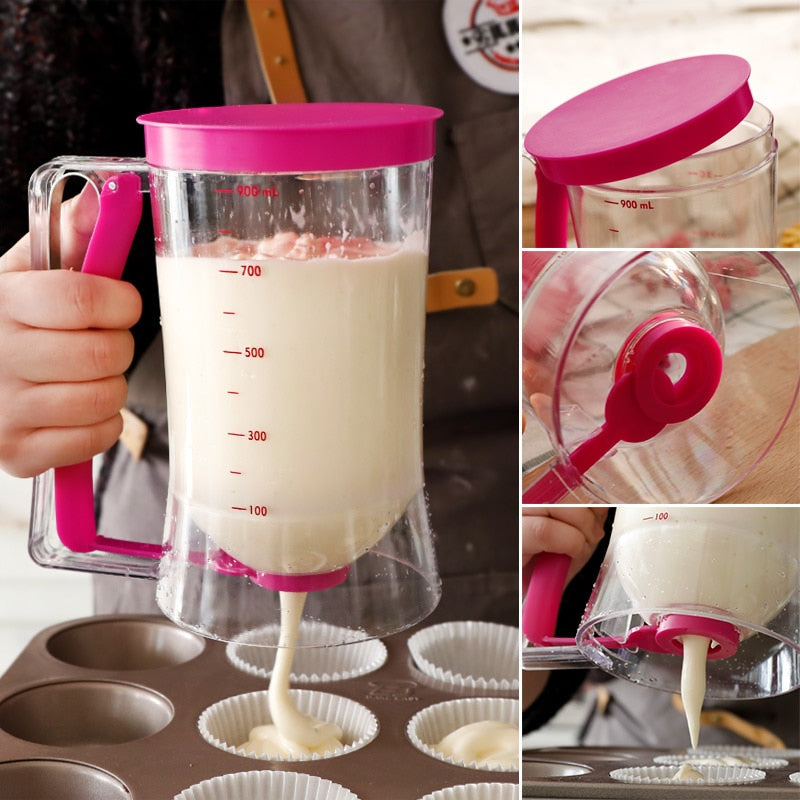 QuickServe Dispenser - Pancakes & Cupcakes Made Easy
