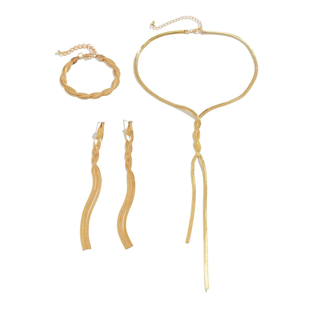 TimelessElegance Set - Luxurious 3-Piece Jewelry Combination
