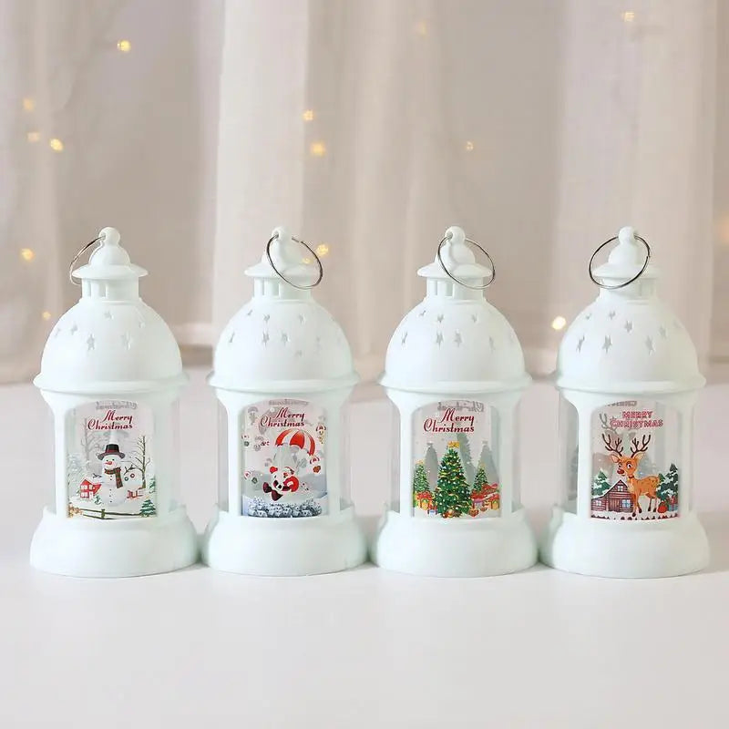 Magical ChristmasHome Christmas Lanterns - The Charming LED Santa Claus Lanterns
