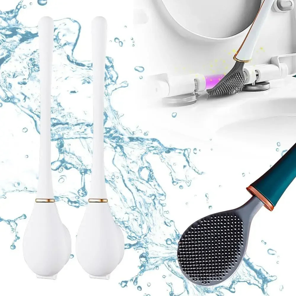 SumiClean - Sleek Silicone Toilet Brush for Your Bathroom