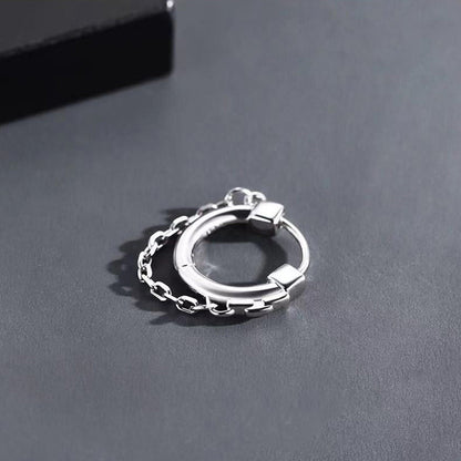 ChainHoops Earrings – Trendy Elegant Hoop Earrings