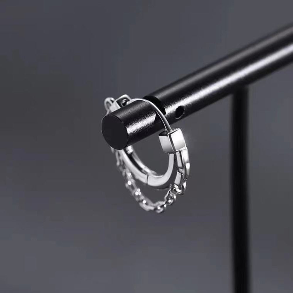 ChainHoops Earrings – Trendy Elegant Hoop Earrings
