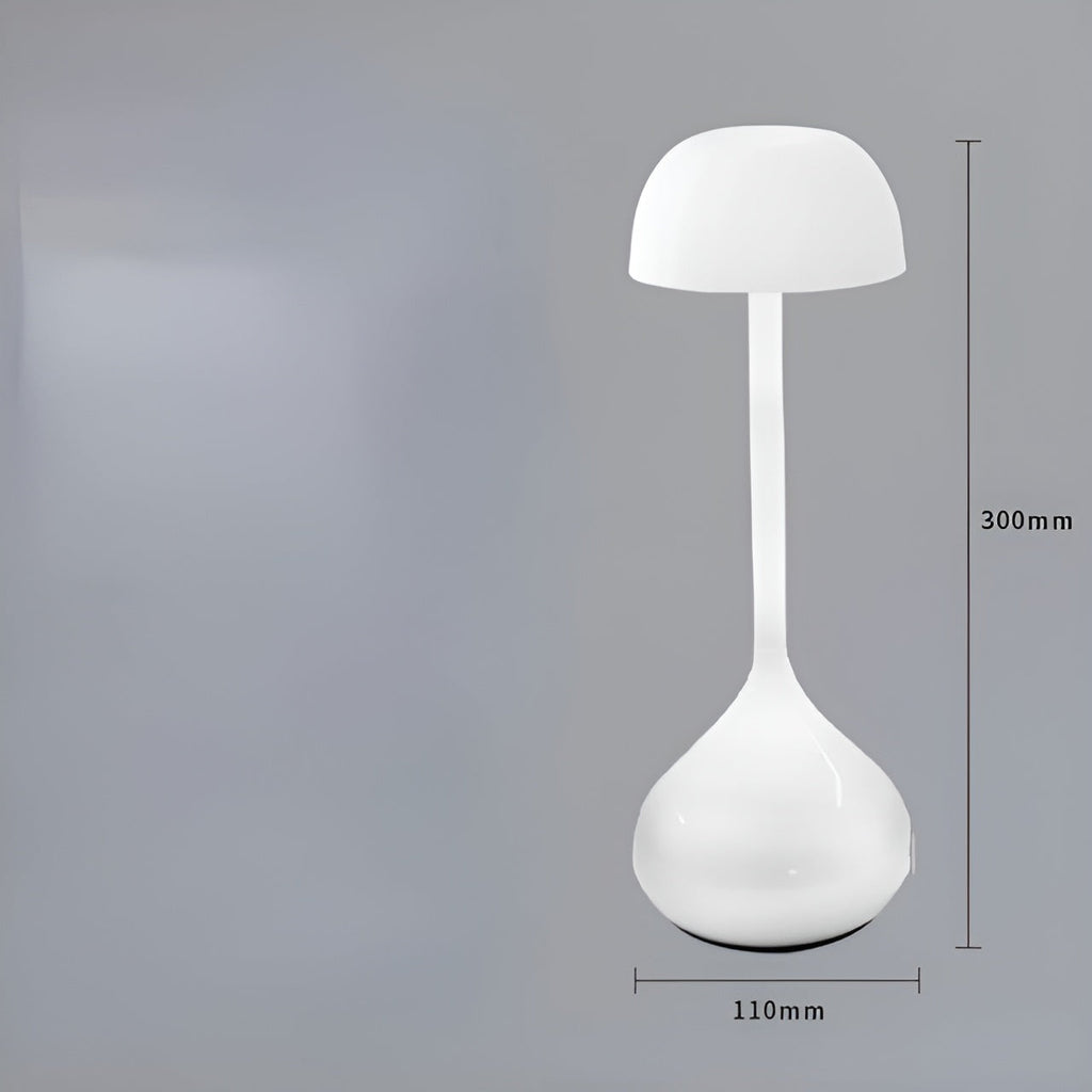 LumiTouch Wireless LED Table Lamp – Elegant, Dimmable, and Modern