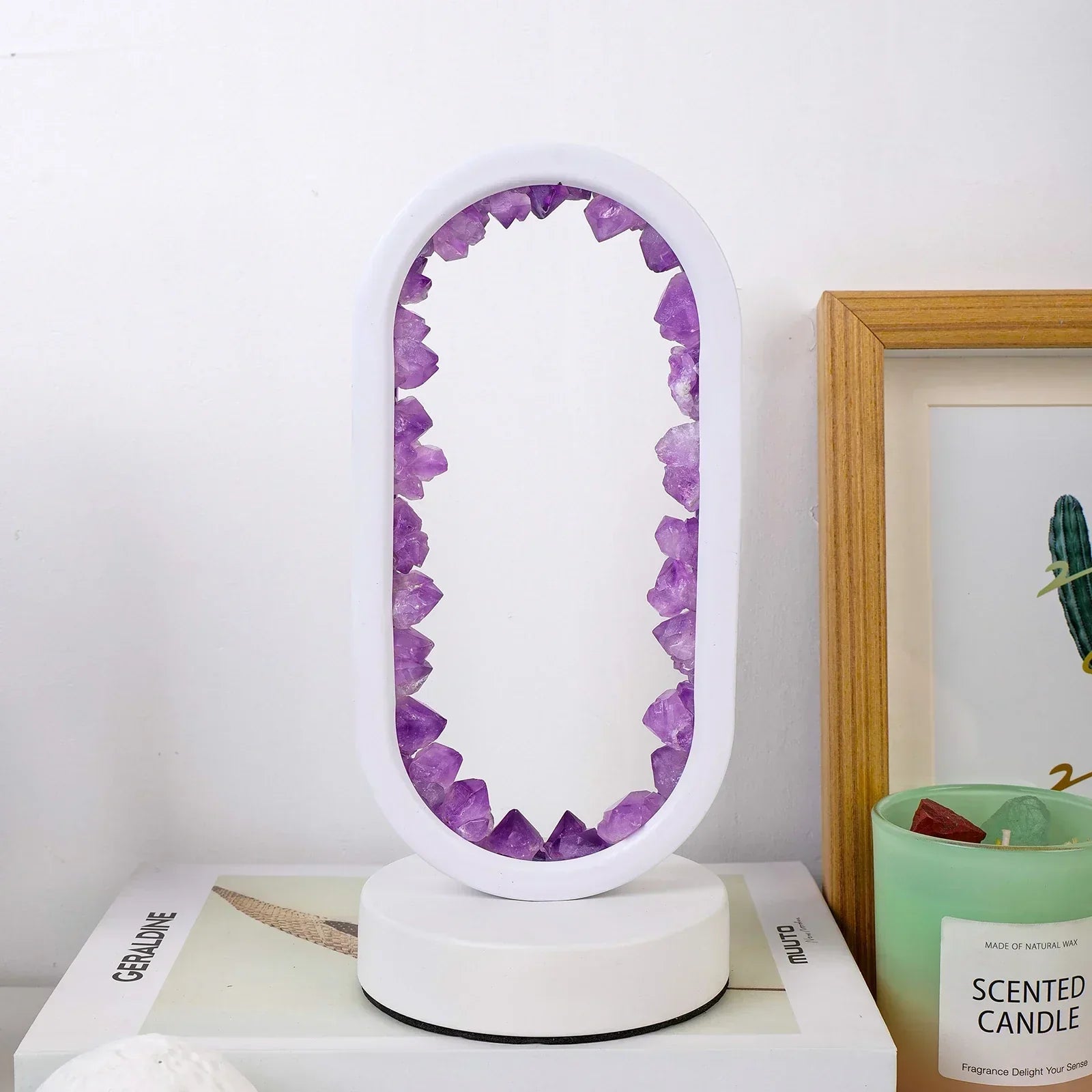 Amethystique – Elegant Natural Crystal Lighting