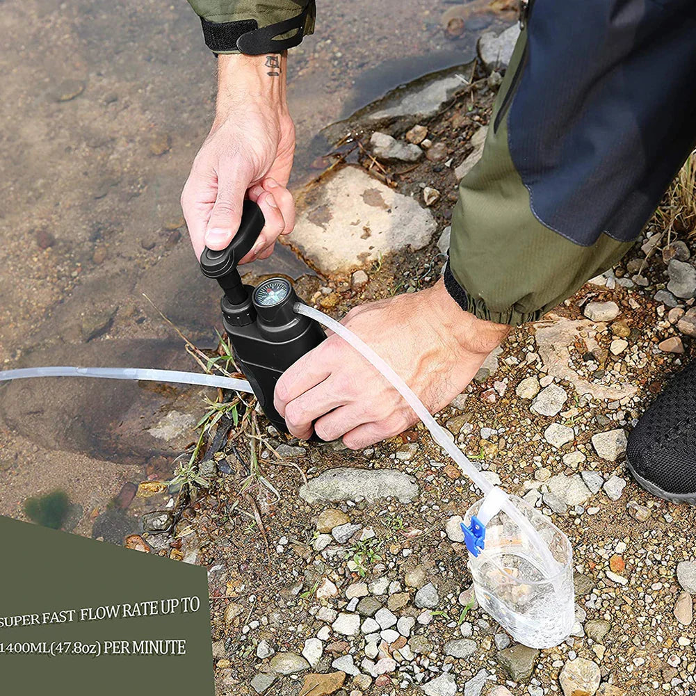 AquaSure - High-Quality Outdoor Water Filter for Clean Drinking Water