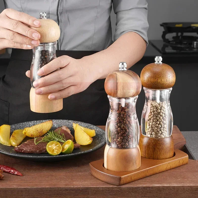 MolenKunst - Elegant Pepper and Salt Mill Set