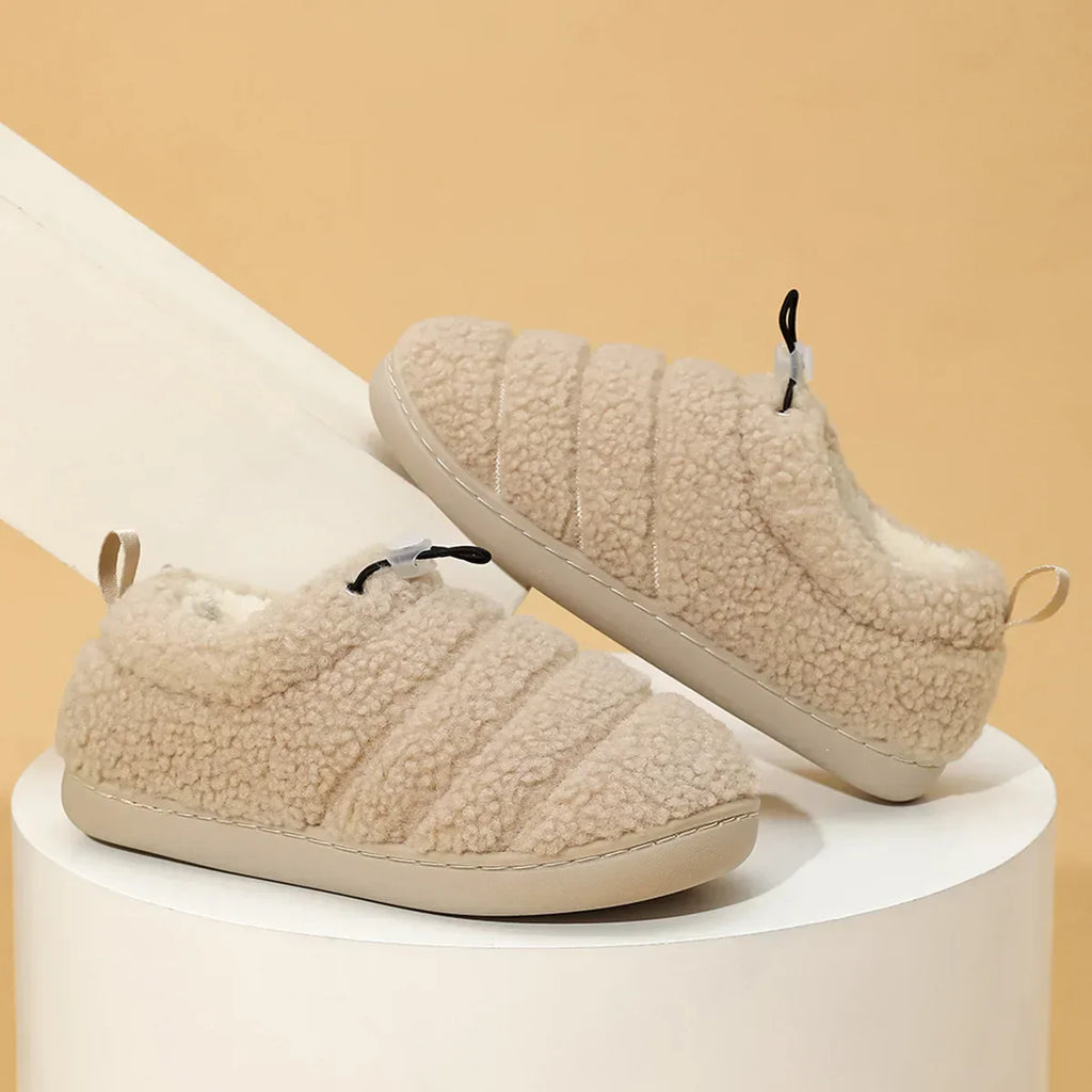 CloudWalk Slippers - Stylish Plush Non-Slip Slippers for Ultimate Winter Comfort
