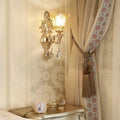 CrystalElegance - Stylish Crystal Wall Lamp for Home Decoration