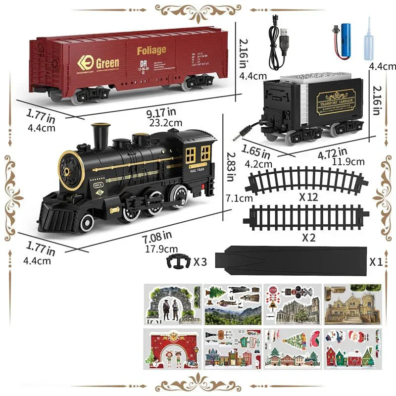 ClassicTrack Set – Vintage Train with Realistic Effects
