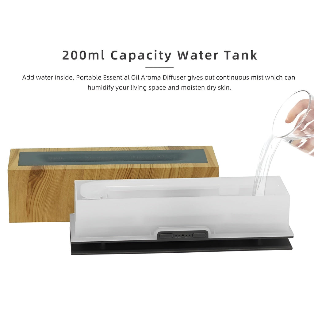 GlowFlame - Stylish Aroma Humidifier for Home