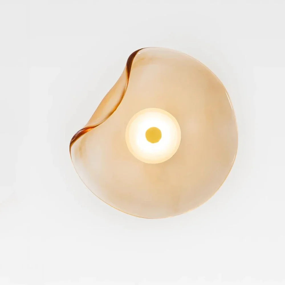 GlasLume - Modern LED Wall Lamp for Bedroom