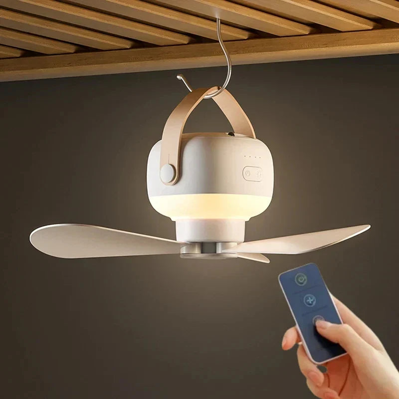 AirGlow Luxe Fan – Stylish Ceiling Fan with LED Lighting