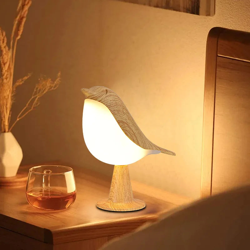 Playful Bird Night Light - Touch Control & Adjustable Light Colors