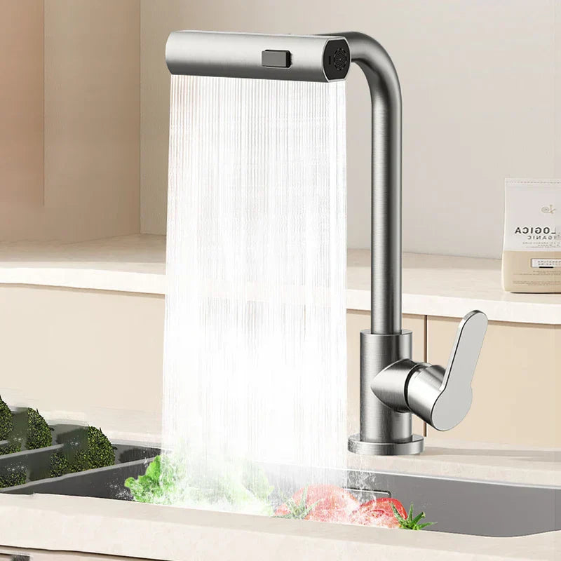 AquaTwist – Elegant Kitchen Faucet with Flexible Spout