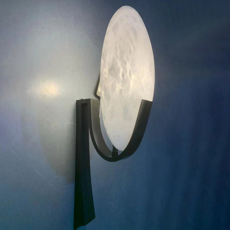 NordicGlow - Marble Wall Lamp with a Modern Touch