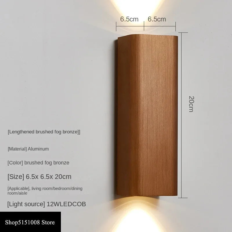 GlowLuxe - Stylish LED Wall Lamp for Bedroom