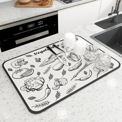 AbsorpTowel Mat - Anti-slip, Ultra-absorbent and Stylish