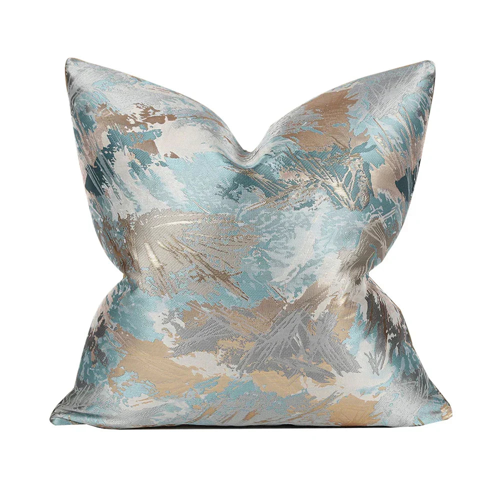 LuminaRest Pillowcase - Luxurious Pillowcase with Abstract Design for Modern Interiors