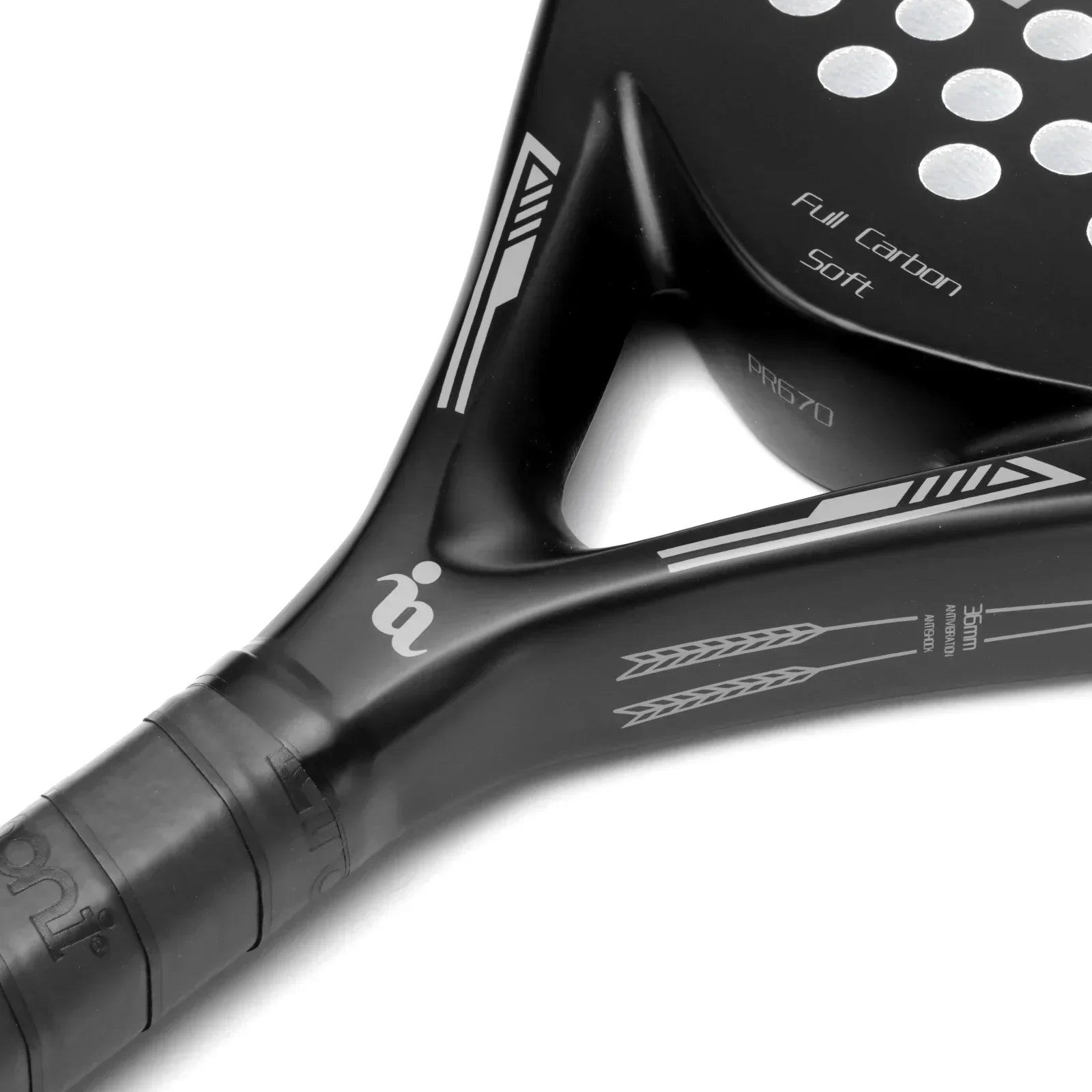 PowerGrip Padel Racket Pro - Luxury Tennis Padel Racket for Everyone