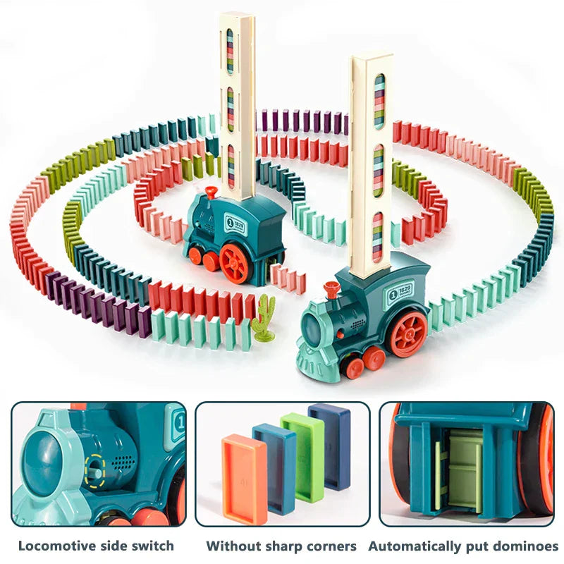 Creative Domino Express - Play and Learn with Colorful Stones