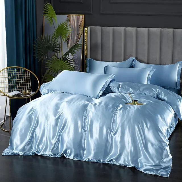 SatinDream Bedset - Luxury Satin Bedding for Dreamlike Nights